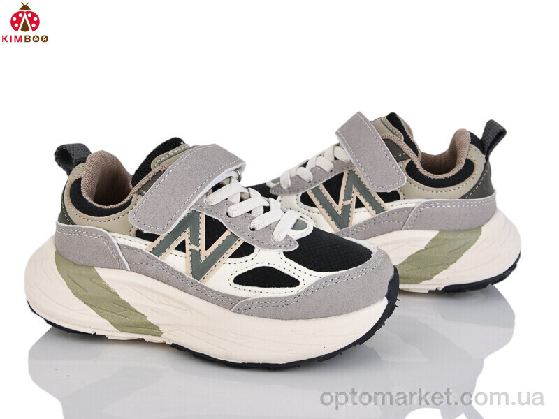 Купить Кросівки дитячі G2584-2A Kimboo чорний, фото 1