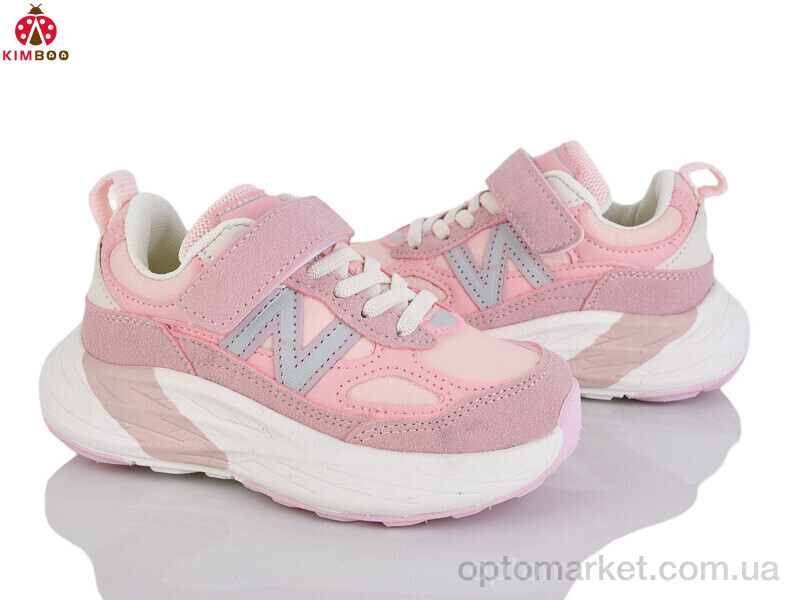 Купить Кросівки дитячі G2584-2F Kimboo рожевий, фото 1