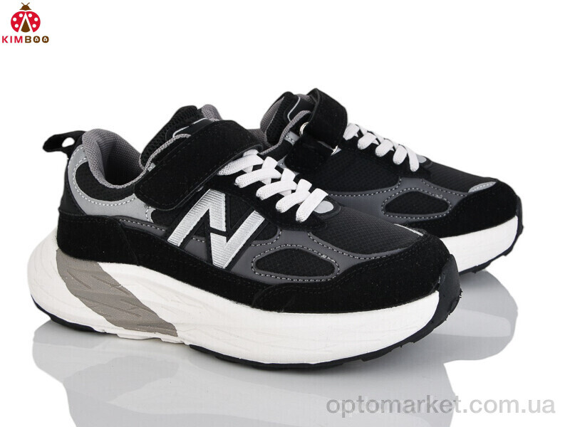 Купить Кросівки дитячі G2584-3A Kimboo чорний, фото 1