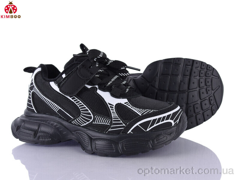 Купить Кросівки дитячі G2586-3A Kimboo чорний, фото 1