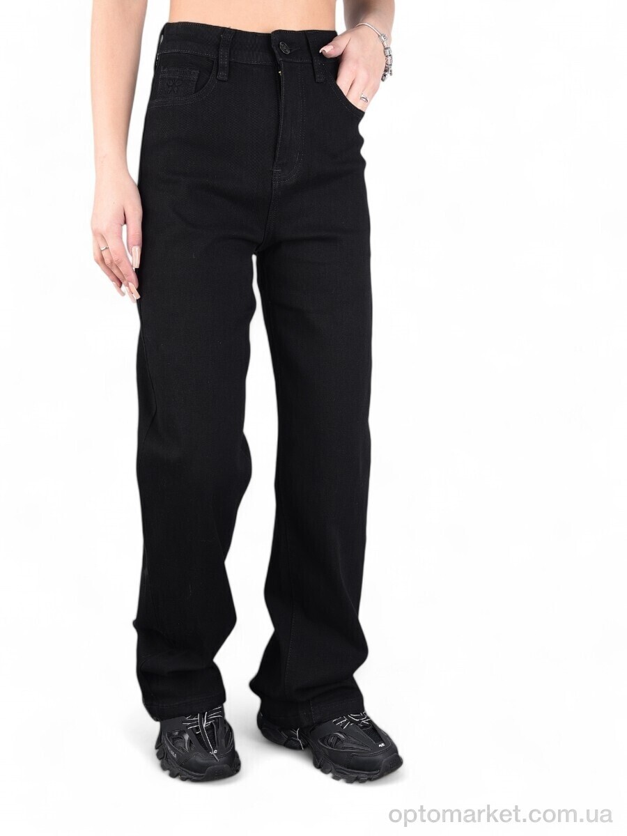 Купить Джинси жіночі G303 Gogojns чорний, фото 1