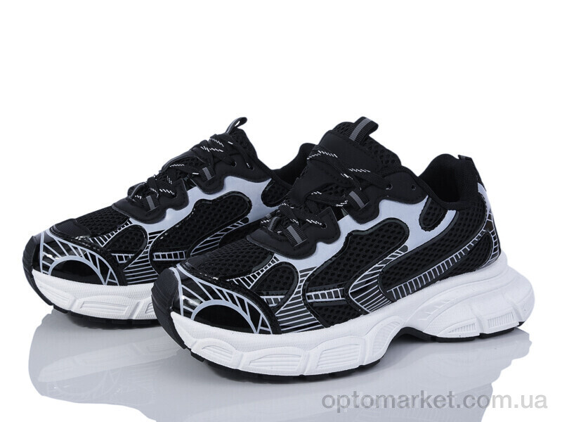 Купить Кросівки жіночі G30(SS3967) black Violeta чорний, фото 1