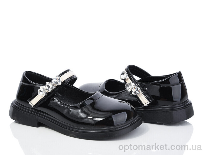 Купить Туфлі дитячі G33 (B6813) black Angel чорний, фото 1