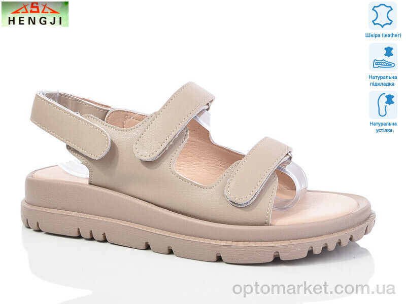 Купить Босоніжки жіночі G36-2 Hengji коричневий, фото 1