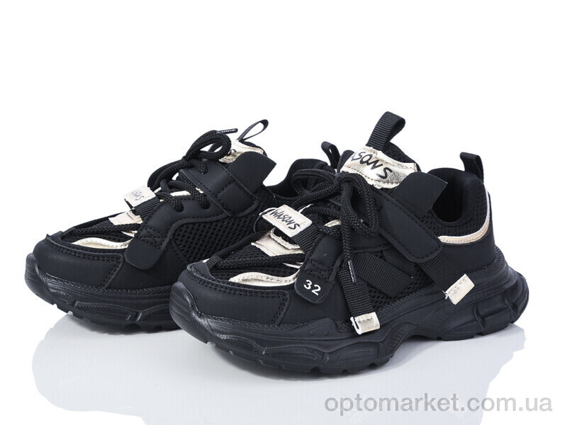 Купить Кросівки дитячі G39(8007) black Angel чорний, фото 1