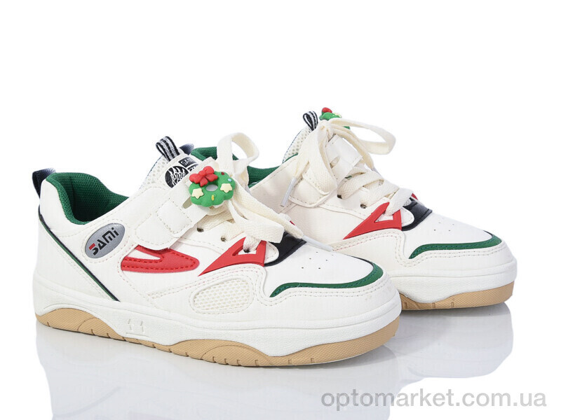 Купить Кросівки дитячі G41(Z1971) white-green Angel бежевий, фото 1