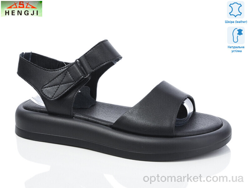 Купить Босоніжки жіночі G51-1 Hengji чорний, фото 1