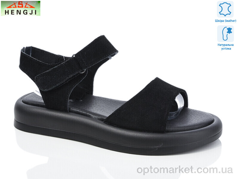 Купить Босоніжки жіночі G51-5 Hengji чорний, фото 1