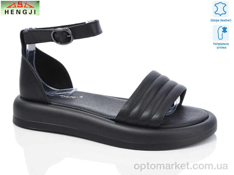 Купить Босоніжки жіночі G55-1 Hengji чорний, фото 1