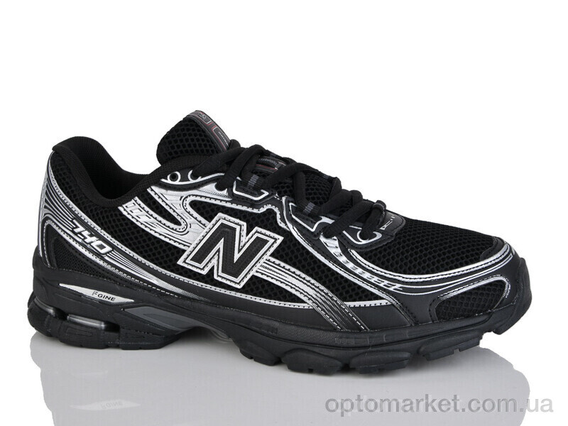 Купить Кросівки чоловічі G5567-5 N.w balance чорний, фото 2