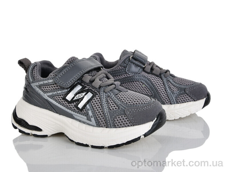 Купить Кросівки дитячі G601-2X Kimbo-o сірий, фото 1