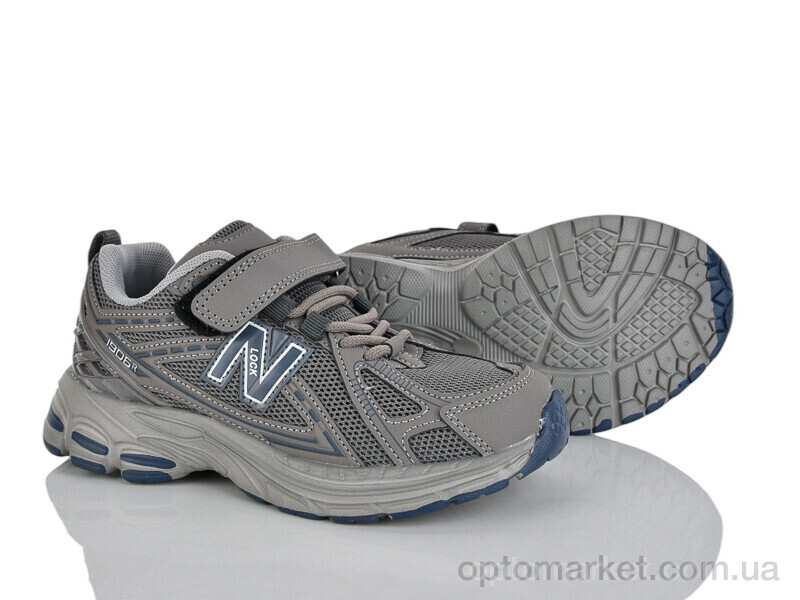 Купить Кросівки дитячі G601-3D Kim Up сірий, фото 1