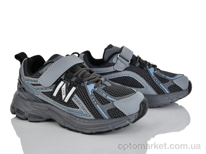 Купить Кросівки дитячі G601-3H Kim Up сірий, фото 1