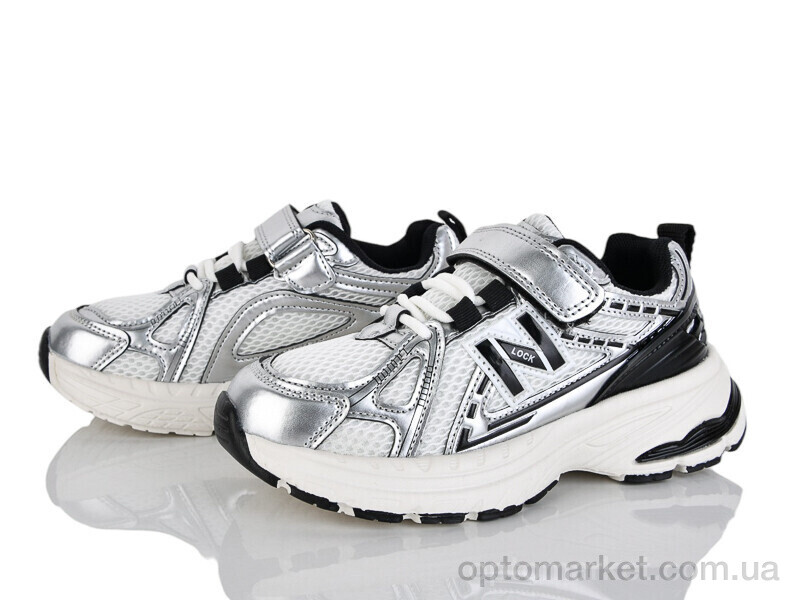 Купить Кросівки дитячі G601-3S Kim Up срібний, фото 1