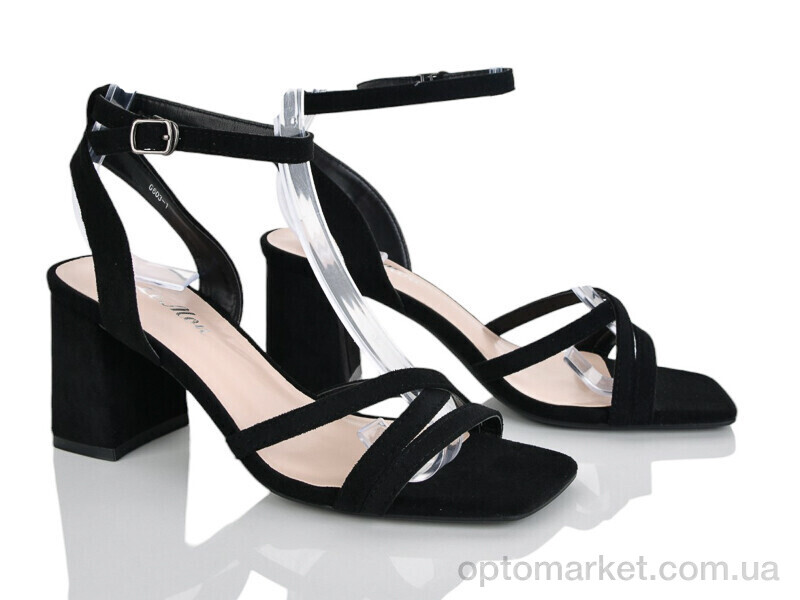 Купить Босоніжки жіночі G603-1 Lemon чорний, фото 1