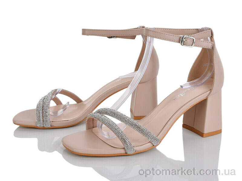 Купить Босоніжки жіночі G606-4 Lemon бежевий, фото 1