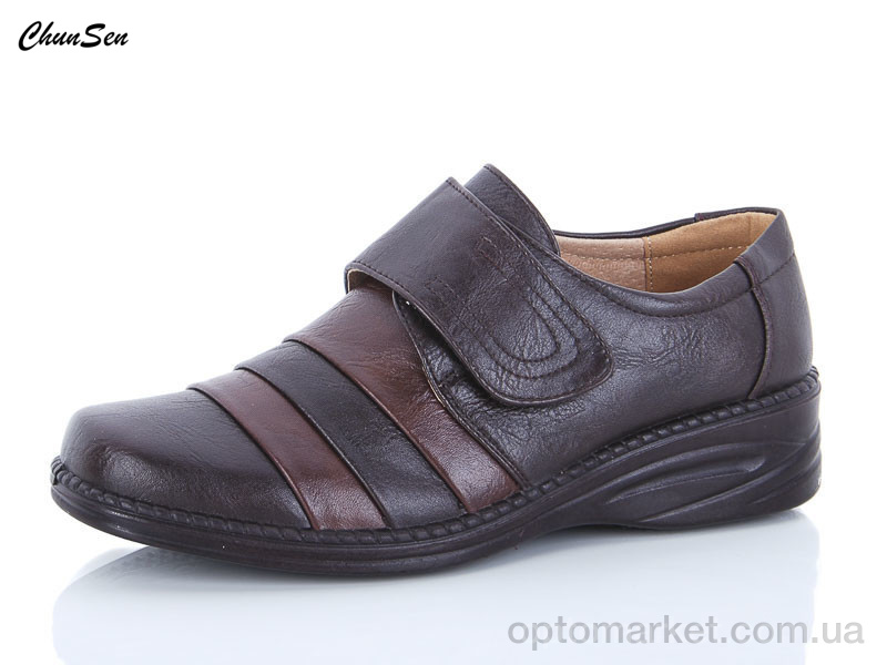 Купить Туфлі жіночі G61-8 Chunsen коричневий, фото 1