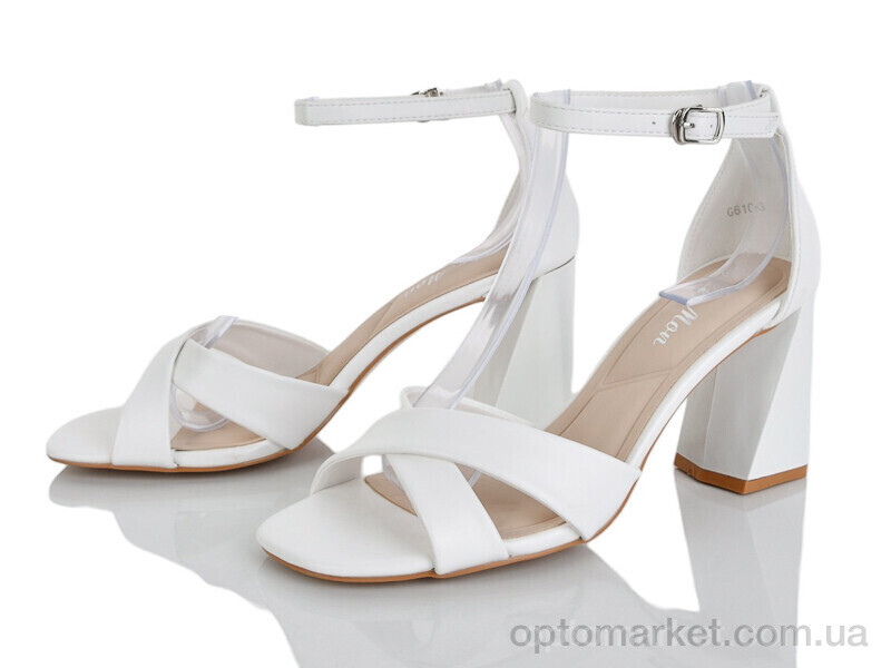 Купить Босоніжки жіночі G610-3 Lemon білий, фото 1