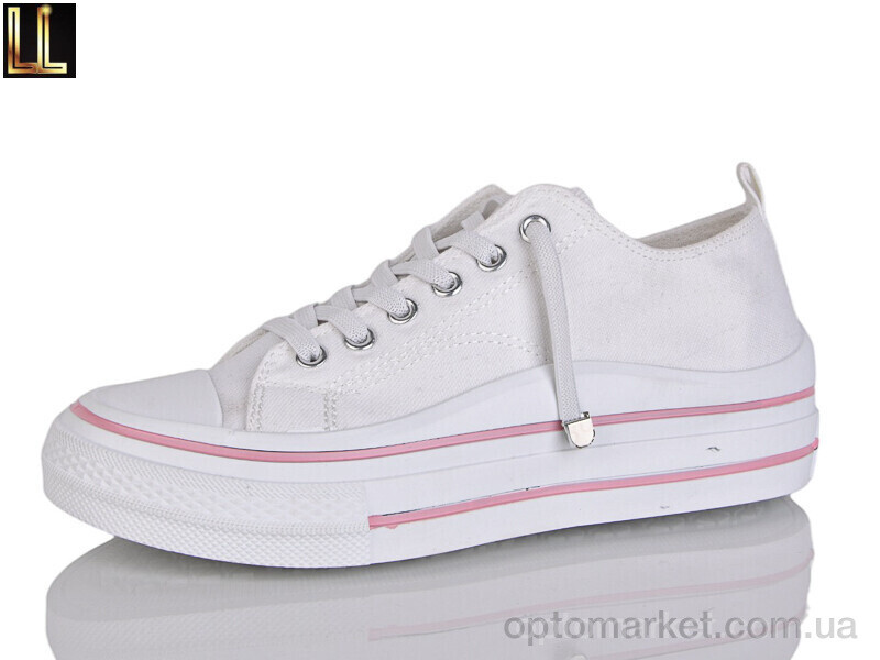 Купить Кеди жіночі G610-6 Lilin білий, фото 1