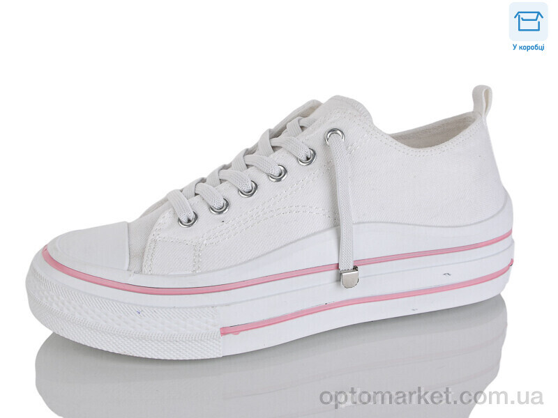 Купить Кеди жіночі G610-6 Lilin білий, фото 1