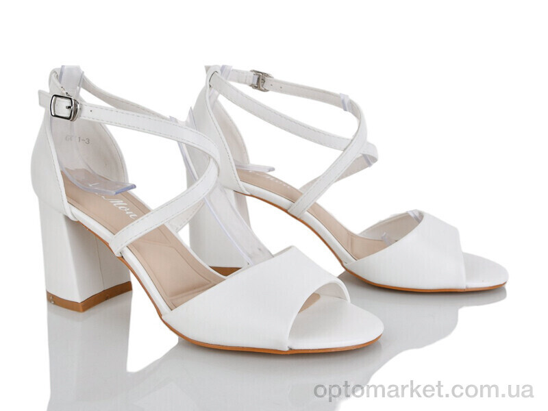 Купить Босоніжки жіночі G611-3 Lemon білий, фото 1