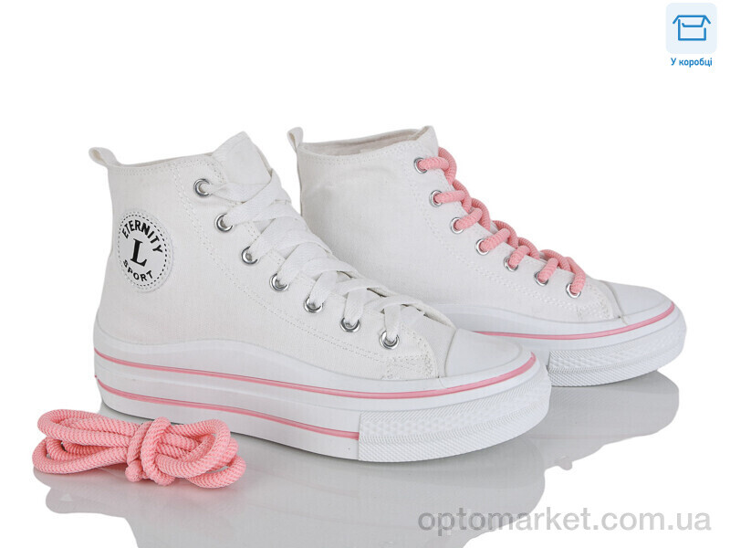 Купить Кеди жіночі G611-6 Lilin білий, фото 1