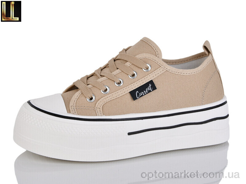 Купить Кеди жіночі G613-7 Lilin коричневий, фото 1