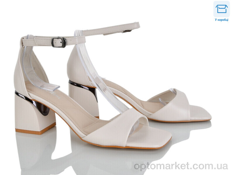 Купить Босоніжки жіночі G614-3 Lemon бежевий, фото 1