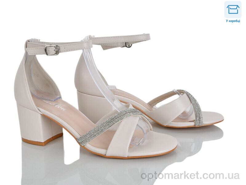 Купить Босоніжки жіночі G621-2 Lemon бежевий, фото 1