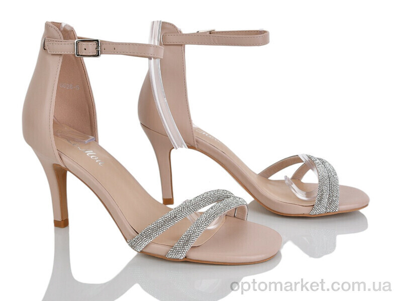 Купить Босоніжки жіночі G626-5 Lemon бежевий, фото 1