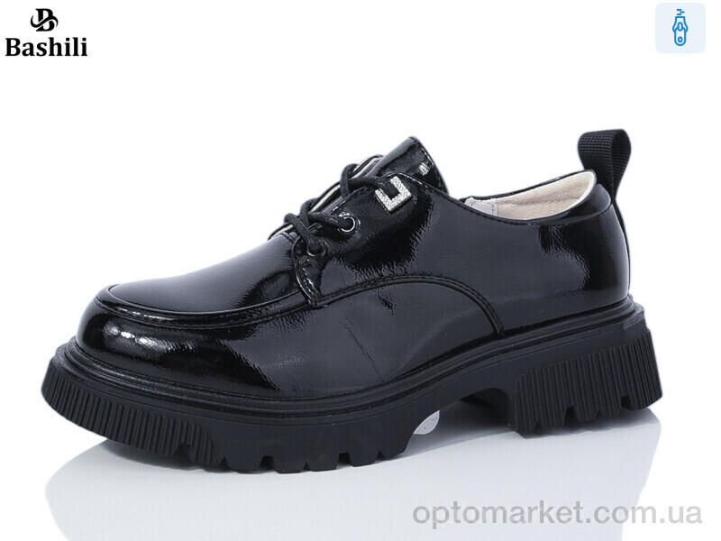 Купить Туфлі дитячі G63A01-22 Башили чорний, фото 1