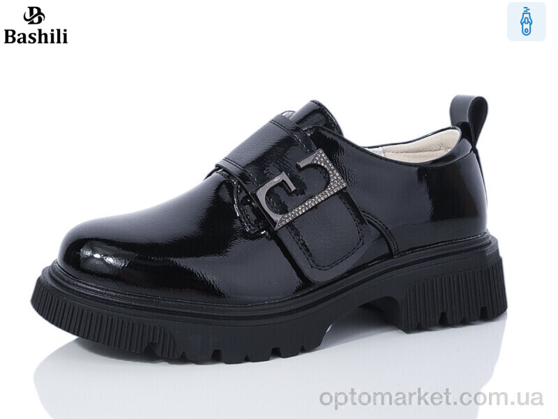 Купить Туфлі дитячі G63A02-22 Башили чорний, фото 1