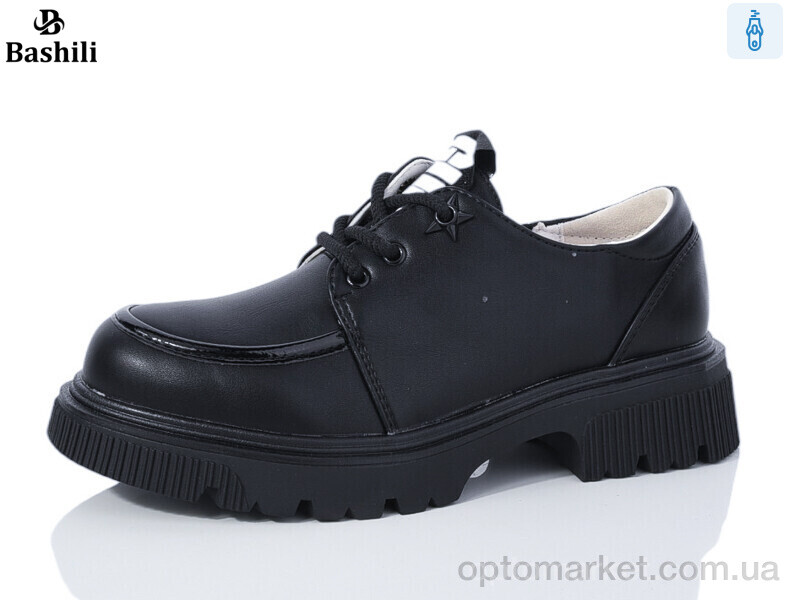 Купить Туфлі дитячі G63A04-2 Башили чорний, фото 1