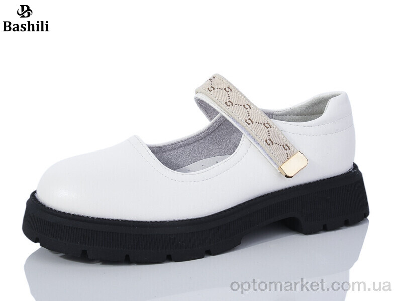 Купить Туфлі дитячі G63A05-1 Башили білий, фото 1
