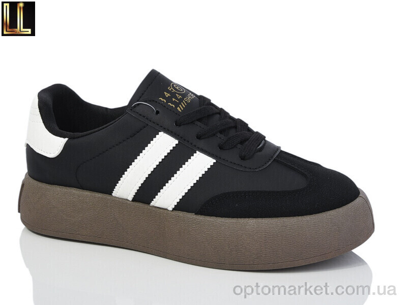 Купить Кросівки жіночі G643-1 Lilin чорний, фото 1