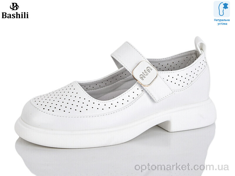 Купить Туфлі дитячі G6511-B1 Башили білий, фото 1