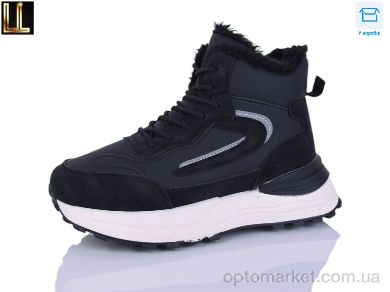 Купить Черевики жіночі G656-1 Lilin чорний, фото 1