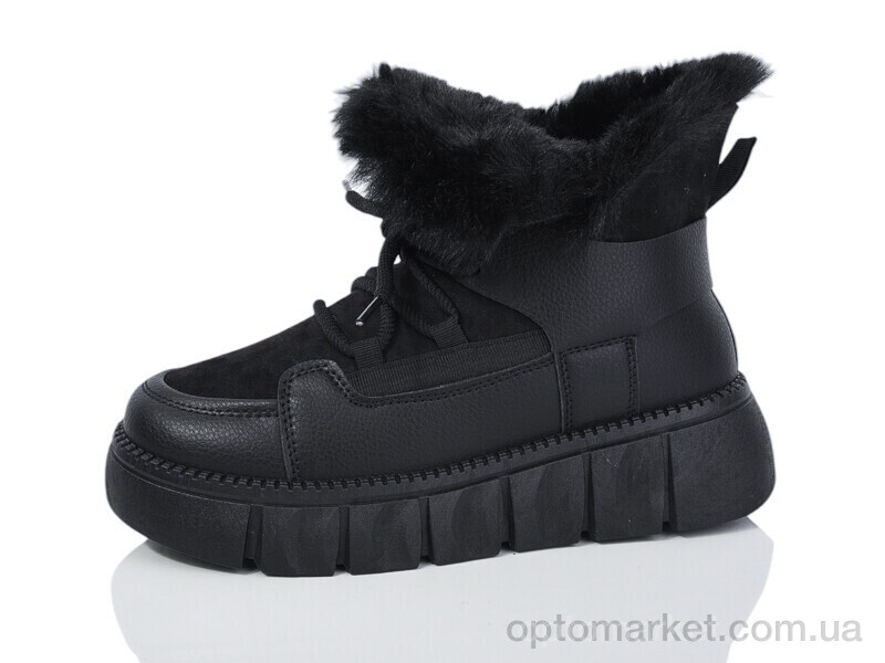 Купить Уги жіночі G661-1 Lilin чорний, фото 1