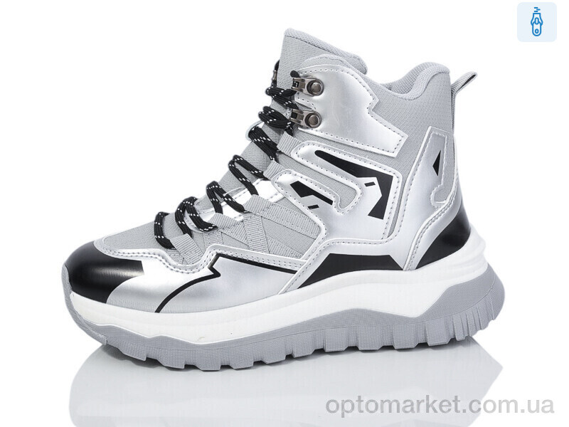 Купить Черевики жіночі G672-3 Lilin срібний, фото 1