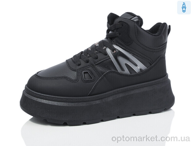 Купить Черевики жіночі G678-1 Lilin чорний, фото 1