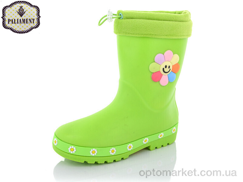 Купить Гумове взуття дитячі G68-14 PALIAMENT зелений, фото 1