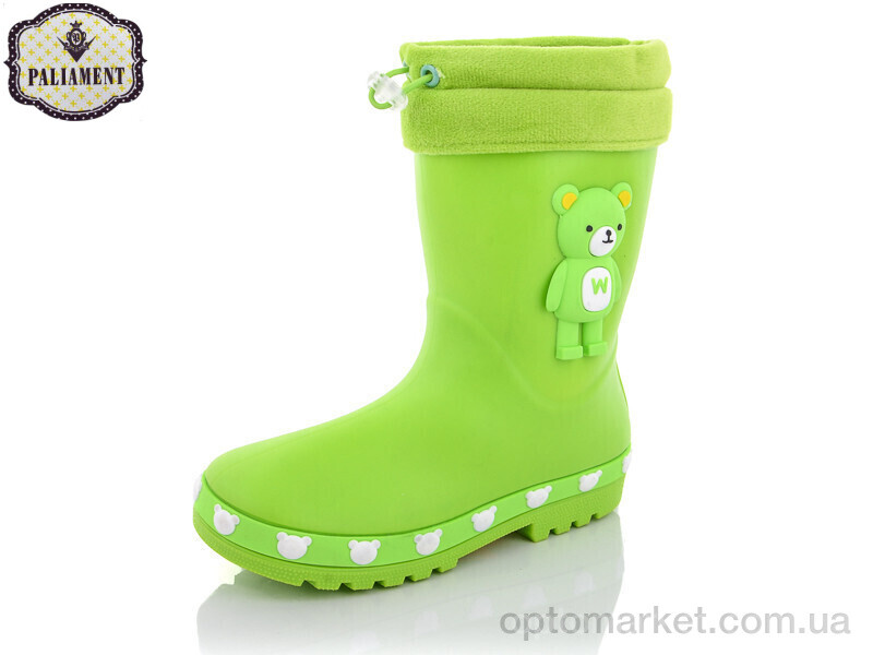Купить Гумове взуття дитячі G68-31 PALIAMENT зелений, фото 1