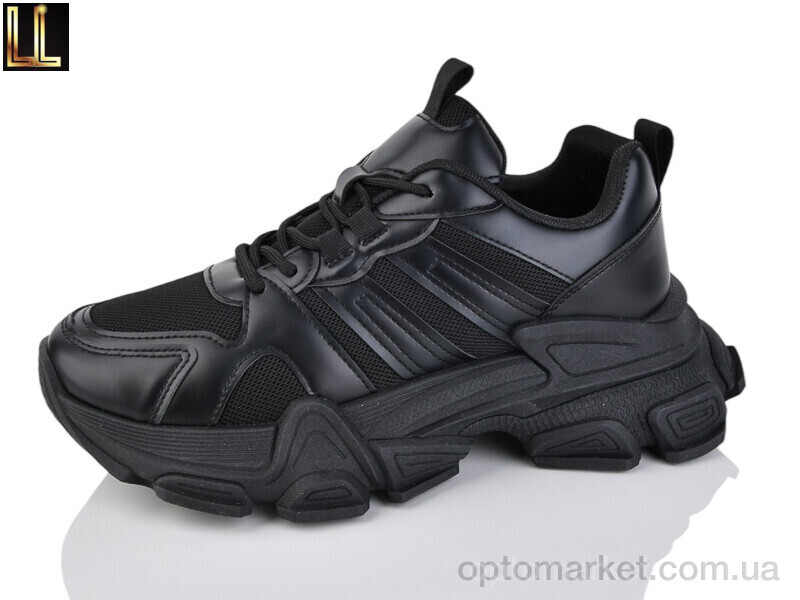 Купить Кросівки жіночі G720-1 Lilin чорний, фото 1