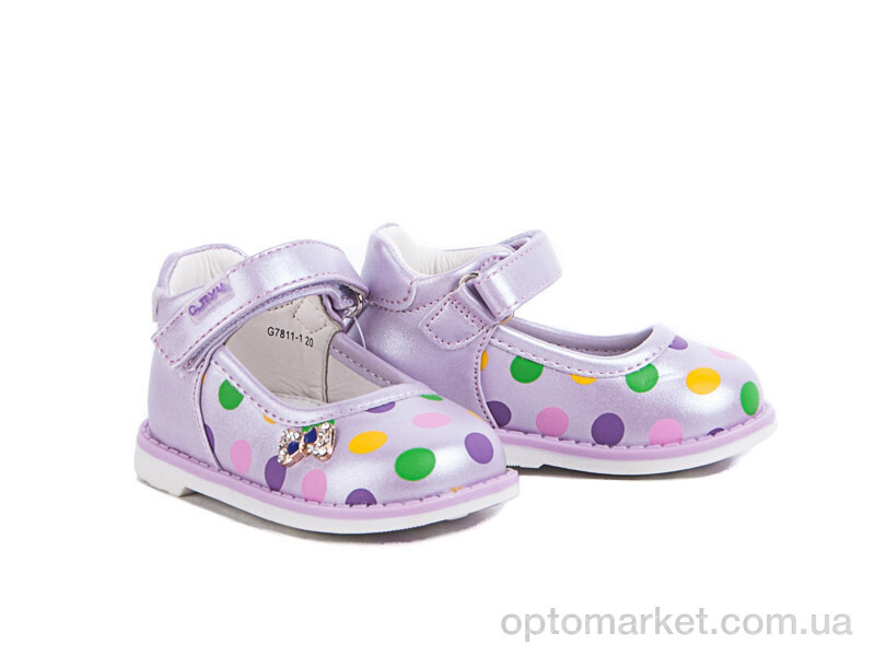 Купить Туфлі дитячі G7811-1 purple С.Луч фіолетовий, фото 1