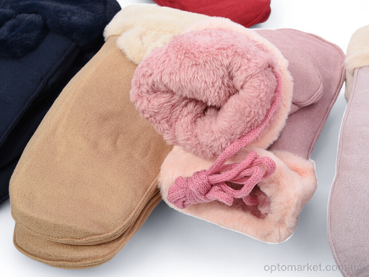 Купить Рукавиці жіночі G7834 mix Корона мікс, фото 2