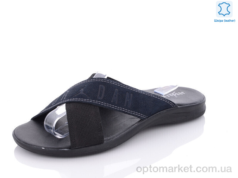 Купить Шльопанці чоловічі G7 J.rdan синій, фото 2