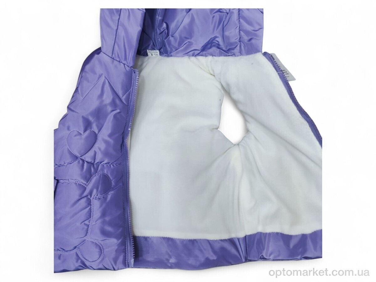 Купить Жилетка дитячі G8 бузковий Jingpin фіолетовий, фото 3