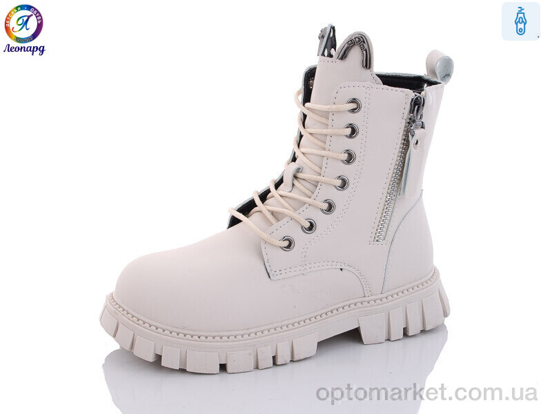 Купить Черевики дитячі G801-11 Леопард бежевий, фото 1