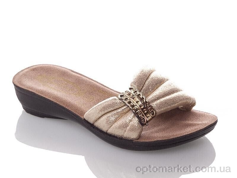 Купить Шльопанці дитячі G809B-beige Demur бежевий, фото 1