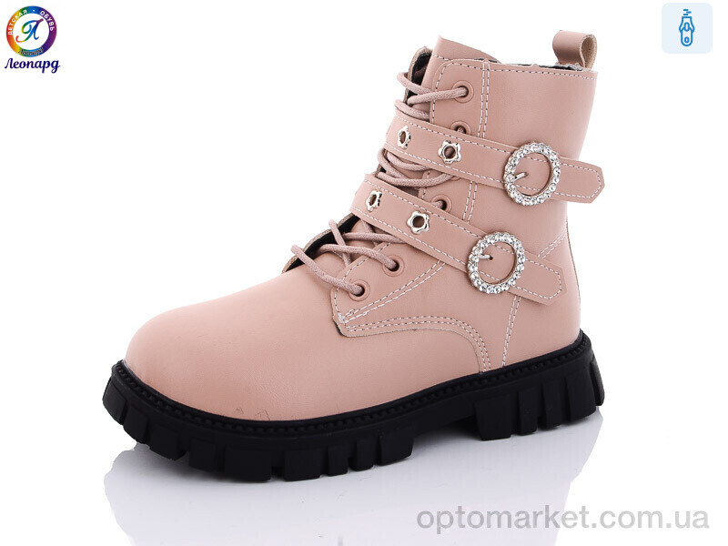 Купить Черевики дитячі G814-12 Леопард рожевий, фото 1